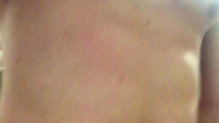 Blonde in Red Hoodie Teases in the Woods, Strips at Home and Gets Golden Shower on Her