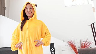 Czech beauty Kristy Black rides a big cock passionately