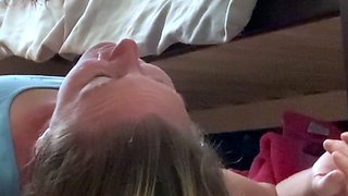 Balls Deep Throat pie gagging slave